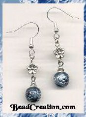 daisy dangle earrings
