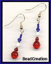Classy Glass American Earrings Show your spirit