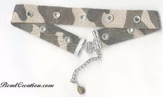 camouflage necklace, accessories