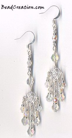 crystal chandelier earrings heart earrings chandelier long earring