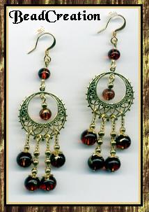 brown chandelier earrings gold chandelier earring long