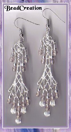 long chandelier earrings,big,beaded earrings