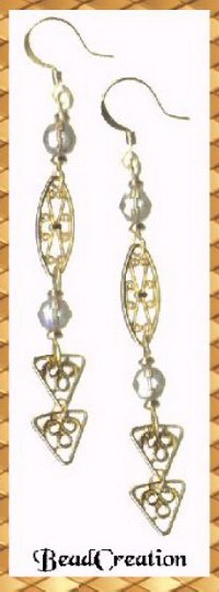 dangle earrings long beaded earrings gold dangle earring fashion earrings