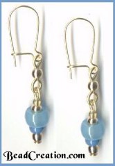 blue earrings, glow in the dark earrings, costume, original earrings, unusual, handcrafted, glow in the dark