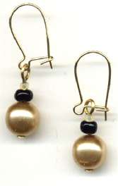 short gold earrings