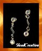 Dangle Rhinestone Earrings