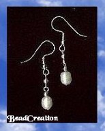 white pearl & sterling silver