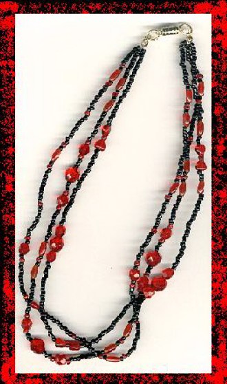 Glass Beaded Necklace